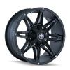 Mayhem 8090 Rampage Matte Black Wheel 20x10 | 8x180 BC | -25 Offset - fits Chevrolet Silverado 2500HD 2011-2026, Chevrolet Silverado 3500HD SRW 2011-2026, GMC Sierra 2500HD 2011-2026, GMC Sierra 3500HD SRW 2011-2026