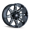 Mayhem 8090 Rampage Black Wheel 20x9 | 8x180 BC | +18 Offset - fits Chevrolet Silverado 2500HD 2011-2026, Chevrolet Silverado 3500HD SRW 2011-2026, GMC Sierra 2500HD 2011-2026, GMC Sierra 3500HD SRW 2011-2026