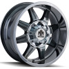 Mayhem 8100 Monstir 20x9 / 5x127 BP / 0mm Offset / 87mm Hub Pvd2 Wheel