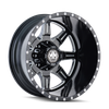 Mayhem 8101 Monstir Wheel 22x8.25 | 8x165.1 BC (8x6.5) | -160 Offset - fits Ram 2500 1994-2026, Ram 3500 SRW 1994-2026, Chevrolet Silverado 2500 (pre-2011), Chevrolet Silverado 3500 (pre-2011), GMC Sierra 2500 (pre-2011), and 6 more