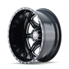 Mayhem 8101 Monstir Wheel 19.5x6.75 | 5x171.45 BC (5x6.75) / 8x165.1 BC (8x6.5) | -143 Offset - fits Ram 2500 1994-2026, Ram 3500 SRW 1994-2026