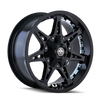 Mayhem 8060 Missile 18x9 / 6x135 BP / 18mm Offset / 106mm Hub Black Wheel