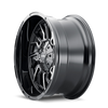 Mayhem 8111 Flywheel Black Wheel 20x10 | 5x127 BC (5x5) | -19 Offset - fits Jeep Grand Cherokee SRT 2006-2021, Jeep Grand Cherokee Trackhawk 2018-2021, Dodge Durango SRT 2018-2026, Jeep Wrangler JL 2018-2026, Jeep Wrangler JK 2007-2018, and 10 more
