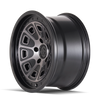 Mayhem 8301 Flat Iron Matte Black Wheel 17x9 | 5x127 BC (5x5) | -12 Offset - fits Jeep Wrangler JL 2018-2026, Jeep Wrangler JK 2007-2018, Jeep Gladiator JT 2020-2026, Jeep Commander 2006-2010, Chevrolet C/K1500 2WD 1967-1998, and 7 more