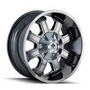 Mayhem 8103 Fierce 20x9 / 8x180 BP / 0mm Offset / 124.1mm Hub Chrome Wheel