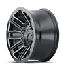 Mayhem 8108 Decoy Black Wheel 20x10 | 8x180 BC | -19 Offset - fits Chevrolet Silverado 2500HD 2011-2026, Chevrolet Silverado 3500HD SRW 2011-2026, GMC Sierra 2500HD 2011-2026, GMC Sierra 3500HD SRW 2011-2026