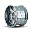 Mayhem 8105 Combat Chrome Wheel 18x9 | 8x165.1 BC (8x6.5) | +18 Offset - fits Ram 2500 1994-2026, Ram 3500 SRW 1994-2026, Chevrolet Silverado 2500 (pre-2011), Chevrolet Silverado 3500 (pre-2011), GMC Sierra 2500 (pre-2011), and 6 more