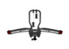 Thule EasyFold XT 2 - Fully Foldable Platform Hitch Bike Rack (Up to 2 Bikes) - Black/Silver