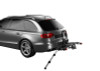 Thule EasyFold XT 2 - Fully Foldable Platform Hitch Bike Rack (Up to 2 Bikes) - Black/Silver