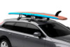 Thule Compass 4-in-1 Water Sport Roof Top Carrier (w/Integrated StrapCatch) - Black
