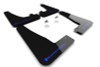 Rally Armor 2022-2024 Tesla Model X Black UR Mud Flap w/ Blue Logo