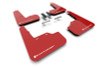 Rally Armor 2022 Subaru WRX Red UR Mud Flap w/ White Logo