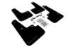 Rally Armor 13-16 Mitsubishi Mirage DE/ES/SE/GT UR Black Mud Flap w/ Grey Logo