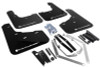 Rally Armor 13+ Ford Fiesta ST Black Mud Flap w/ White Logo