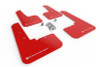 Rally Armor 20+ Subaru Outback UR Red Mud Flap w/ White Logo