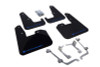 Rally Armor V2 08-11 STI (hatch only) / 11 WRX (hatch only) UR Black Mud Flap w/ Blue Logo