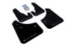 Rally Armor 2004-2009 Mazda3/Speed 3 UR Black Mud Flap w/ Silver Logo