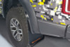 Rally Armor 17-19 Ford F-150 Raptor UR Black Mud Flap w/ White Logo