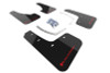 Rally Armor 17-18 Subaru Ascent UR Black Mud Flap w/ Red Logo