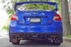 Rally Armor 15+ Subaru WRX & STi Sedan Only UR Black Mud Flap w/ Light Blue Logo