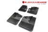 Rally Armor Subaru 08-14 STi/11-14 WRX (Hatchback Only) OE Classic Black Mud Flap with Black Logo