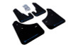Rally Armor 2004-2009 Mazda3/Speed 3 UR Black Mud Flap w/ Blue Logo