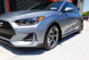 Rally Armor 2019+ Hyundai Veloster Turbo R-Spec UR Black Mud Flap w/ Red Logo