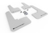 Rally Armor 20+ Subaru Outback UR White Mud Flap w/ Black Logo