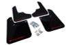 Rally Armor 1993-2001 Subaru Impreza UR Black Mud Flap w/ Red Logo