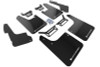 Rally Armor 2012-2024 Toyota 4Runner UR Black Mud Flap w/ White Logo