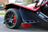 Rally Armor 2015-16 Polaris Slingshot Front Mud Flaps Red Logo