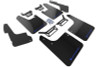 Rally Armor 2012-2024 Toyota 4Runner UR Black Mud Flap w/ Blue Logo