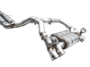 AWE SwitchPath T304 Valved Exhaust for 2021-2026 Jeep Wrangler 392 - Quad BashGuards - 3025-41392