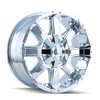 Mayhem 8030 Chaos Chrome Wheel 18x9 | 5x114.3 BC (5x4.5) | +10 Offset - fits Ford Explorer ST 2020-2026, Toyota Tacoma 1995-2004, Toyota 4Runner 1996-2002, Nissan Xterra 1999-2004, Nissan Frontier 1998-2004, and 13 more