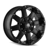 Mayhem 8030 Chaos Matte Black Wheel 20x9 | 5x127 BC (5x5) | -12 Offset - fits Jeep Grand Cherokee SRT 2006-2021, Jeep Grand Cherokee Trackhawk 2018-2021, Dodge Durango SRT 2018-2026, Jeep Wrangler JL 2018-2026, Jeep Wrangler JK 2007-2018, and 10 more