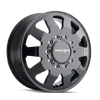 Mayhem 8181 Challenger Dually Black Wheel 22x8.25 | 10x225 BC | +169 Offset - fits Ford F-450 1999-2026, Ford F-550 1999-2026, Ram 4500 2008-2026, Ram 5500 2008-2026