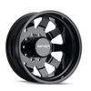 Mayhem 8181 Challenger Dually Black Wheel 22x8.25 | 10x225 BC | +169 Offset - fits Ford F-450 1999-2026, Ford F-550 1999-2026, Ram 4500 2008-2026, Ram 5500 2008-2026