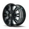 Mayhem 8070 Assault Black Wheel 18x9 | 6x135 BC | +18 Offset - fits Ford F-150 2004-2026, Ford F-150 Raptor 2010-2026, Ford Expedition 2003-2026, Lincoln Navigator 2003-2026, Lincoln Mark LT 2006-2014