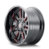 Mayhem 8115 Apollo Black Wheel 20x10 | 8x170 BC | -19 Offset - fits Ford F-250 Super Duty 1999-2026, Ford F-350 Super Duty SRW 1999-2026, Ford Excursion 2000-2005