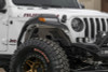 Addictive Desert Designs 2018-2025 Jeep Wrangler JL Raw Aluminum Rock Fighter Front Inner Fender Liner - D96164400NA