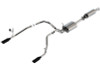 Borla 19-22 RAM 1500 3.6L V6 4DR 140.5/144.6/153.5 WB 2.25in S-Type Cat-Back - Black Chrome Tip