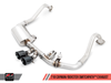 AWE Tuning Porsche 718 Boxster | Cayman SwitchPath Exhaust (PSE Only) | Diamond Black Tips | 3025-33020
