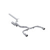 MBRP ARMOR Pro Cat-Back Exhaust, T304 Stainless Steel - 2022-2025 Volkswagen Golf GTI (MK8) 2.0L - S4617304