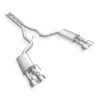 Stainless Works 2020-2022 Ford GT500 Legend Catback H-Pipe Exhaust Factory Connect - Polished Tips