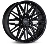 Vossen HF6-5 20x10 / 6x135 (Ford Raptor GEN1, GEN2, & GEN3 | 2011-2024 F-150 EcoBoost, 5.0L & 6.2L) / ET-18 / Super Deep Face / 87.1 - Satin Black Wheel -  HF65-0F10
