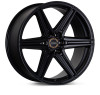 Vossen HF6-2 Satin Black Wheel 20x9.5 | 6x135 BC - fits Ford F-150 2004-2026, Ford F-150 Raptor 2010-2026, Ford Expedition 2003-2026, Lincoln Navigator 2003-2026
