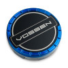 Vossen Billet Sport Center Cap - Small - Classic - Fountain Blue (CAP-BSC-SM-CL-BL) - genuine Vossen center cap