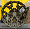 Vossen HF6-4 Bronze Wheel 22x12 | 6x139.7 BC (HF64-2G36) - fits Chevrolet Silverado 1500 1999-2026, GMC Sierra 1500 1999-2026, Cadillac Escalade 1999-2026, Ram 1500 TRX 2021-2024, Toyota Tacoma 2005-2026