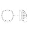 Rigid Industries Light Cover Clear product photo