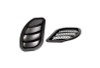 Daystar 2007-2018 Jeep Wrangler JK Hood Side Vent Kit Right and Left Black Pair